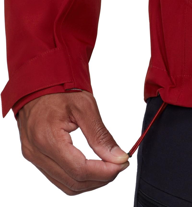Crater Light HS Hooded Jacket - Mens - dark mammut red 1