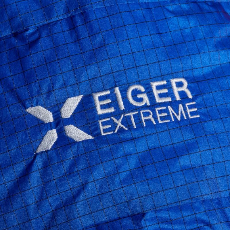 Eiger Nordwand Advanced Down IN Hooded Jacket - Womens - eiger orange / eiger blue 1