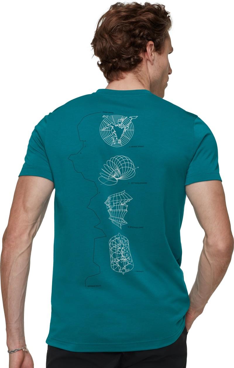 Mountain T-Shirt Eiger - Mens - deep teal 1