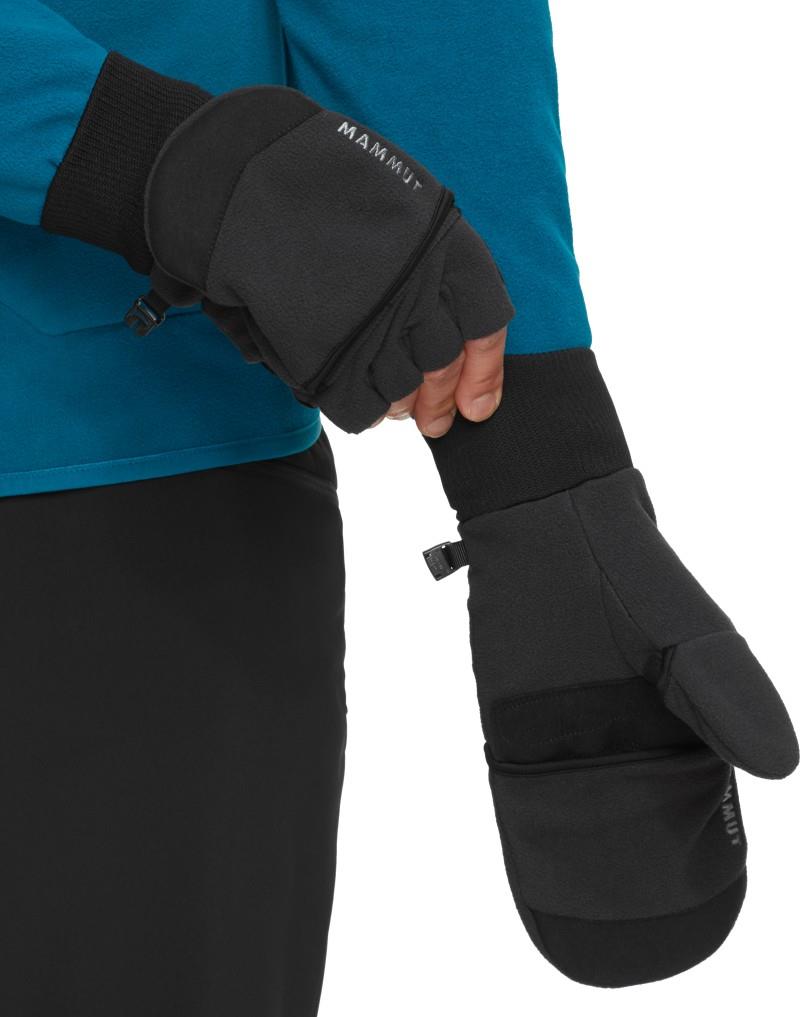 Shelter SO Convertible Mittens - black 1