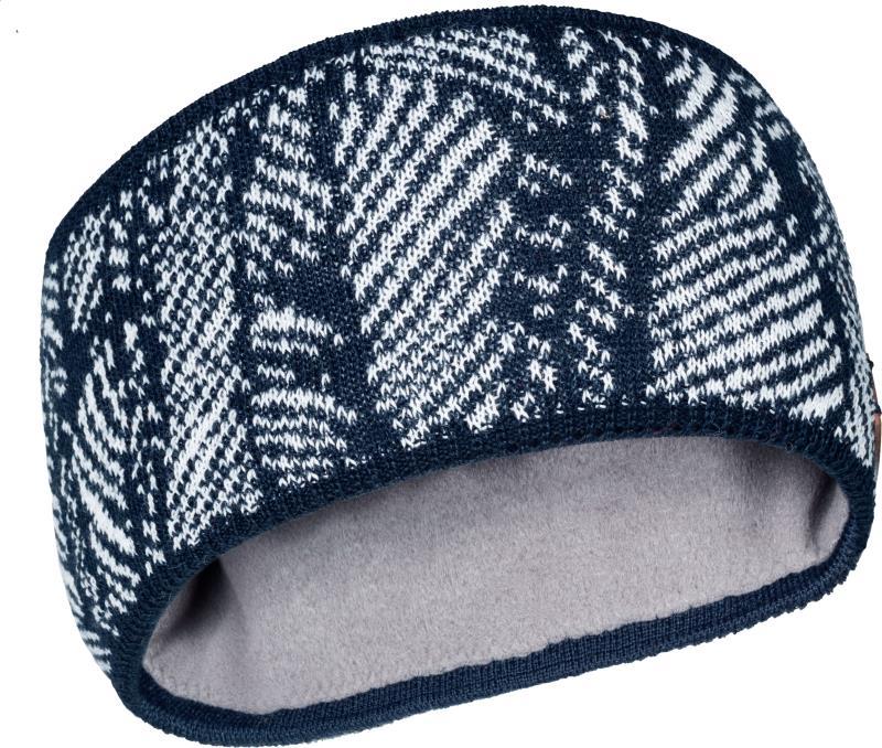 Snow Headband - marine / white 1