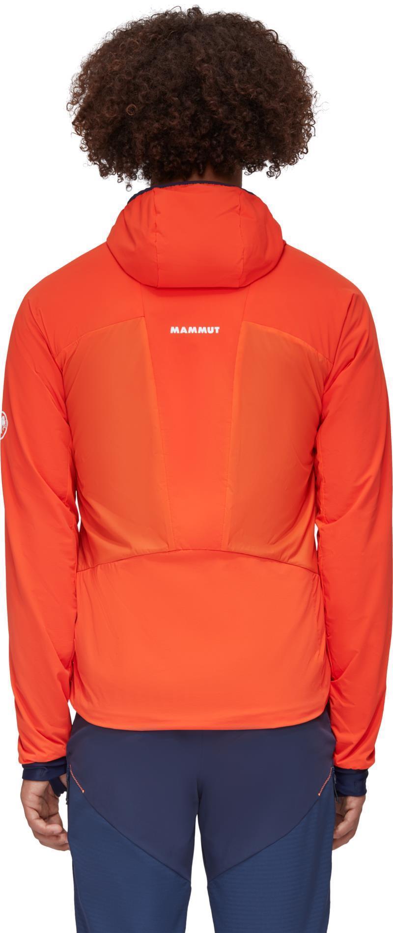 Taiss IN Hybrid Hooded Jacket - Mens - Hot Red / Marine 4