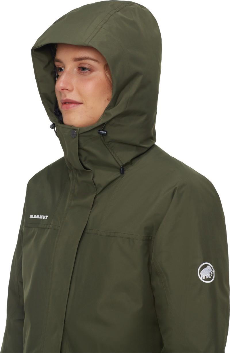 Treeline HS Thermo Hooded Parka - Womens - dark marsh 1