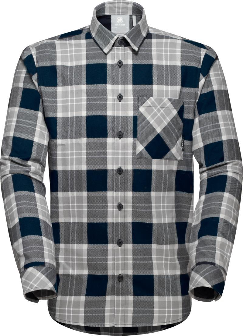 Trovat LS Shirt - Mens - granit / marine 1