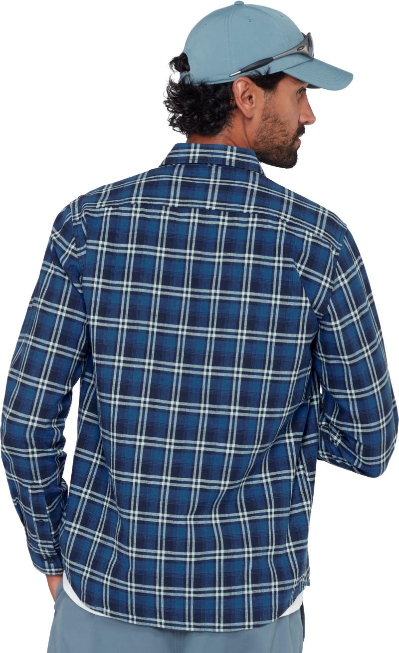Trovat Summer LS Shirt - Mens - marine / tschiel 1
