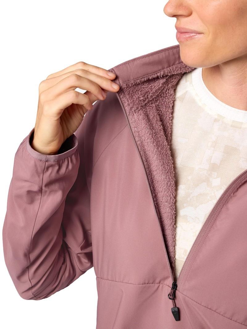 Aerothermal 1/2 Zip - Womens - light mauve 1