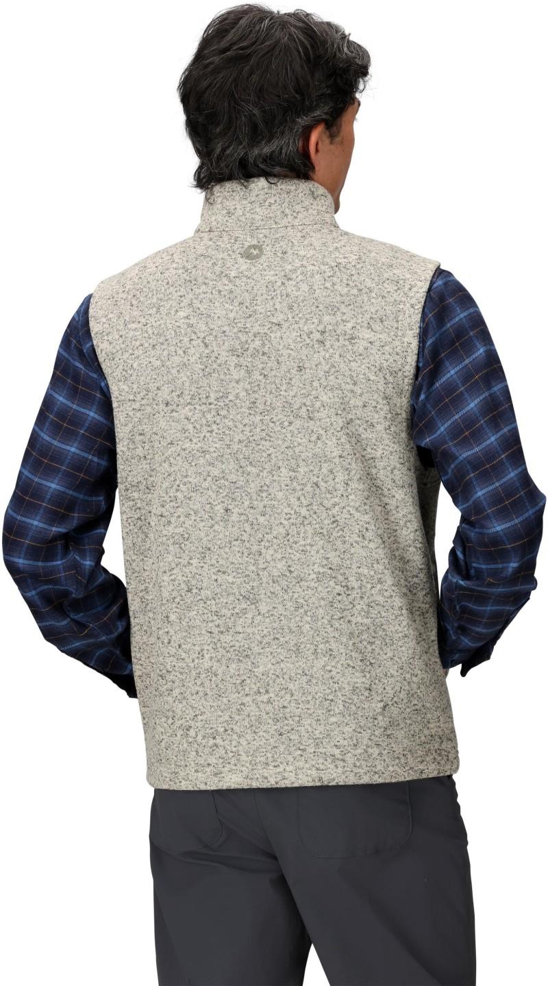Drop Line Vest - Mens - birch bark heather 1