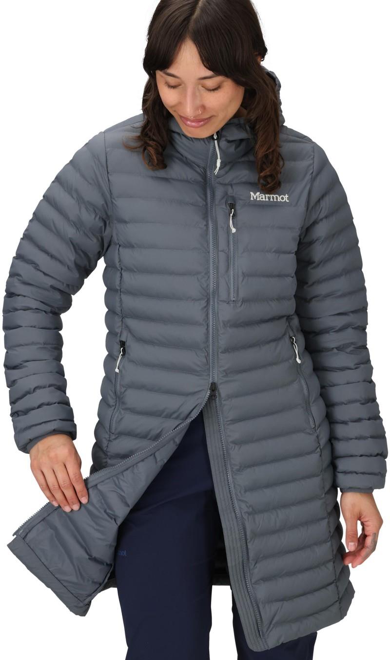 Echo Featherless Long Jacket - Womens - steel onyx 1