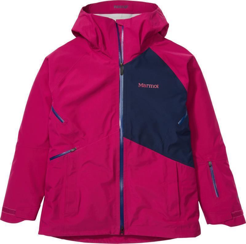 JM Pro Jacket - Womens - Wild Rose / Arctic Navy 1