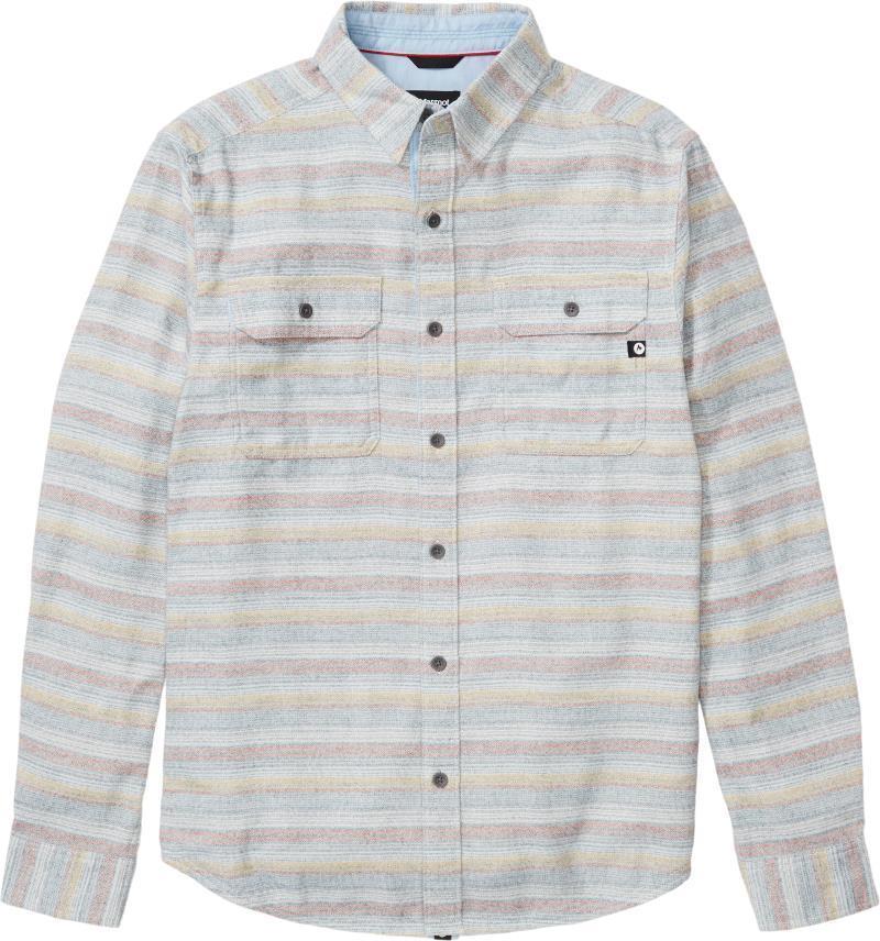 Jasper Midweight Flannel LS - Mens - Papyrus Heather 1