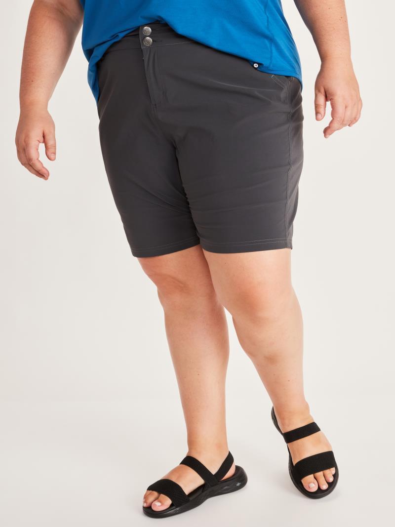 Kodachrome Shorts - Plus - Womens - Dark Steel 2