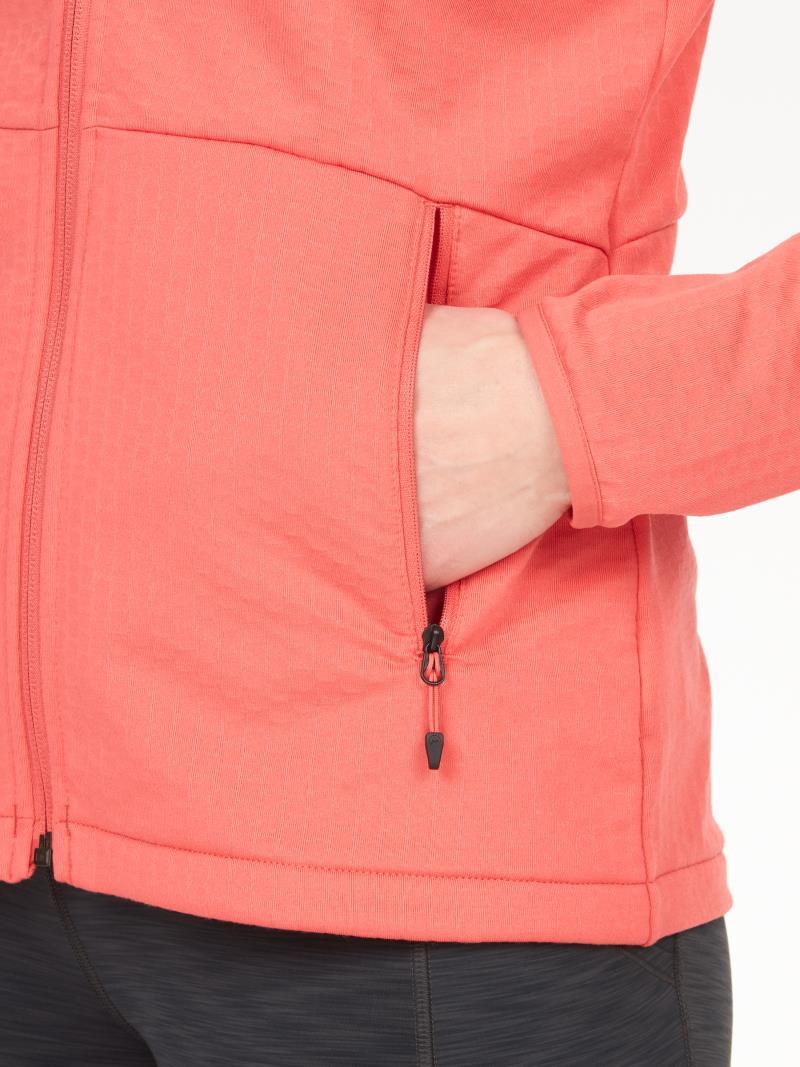 Leconte Fleece Jacket - Womens - Grapefruit 3
