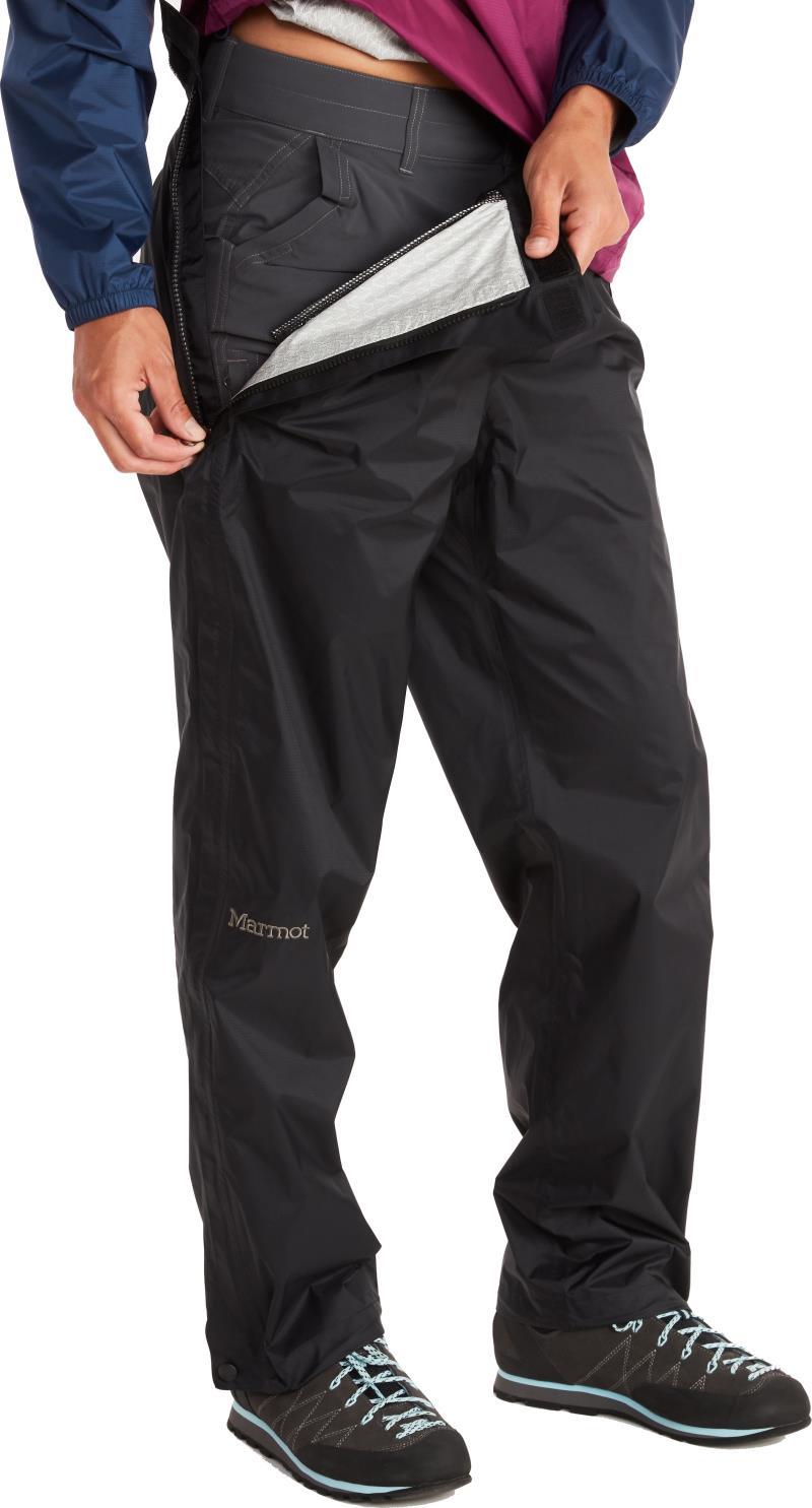 PreCip Eco Full Zip Pants, Reg - Womens - black 1