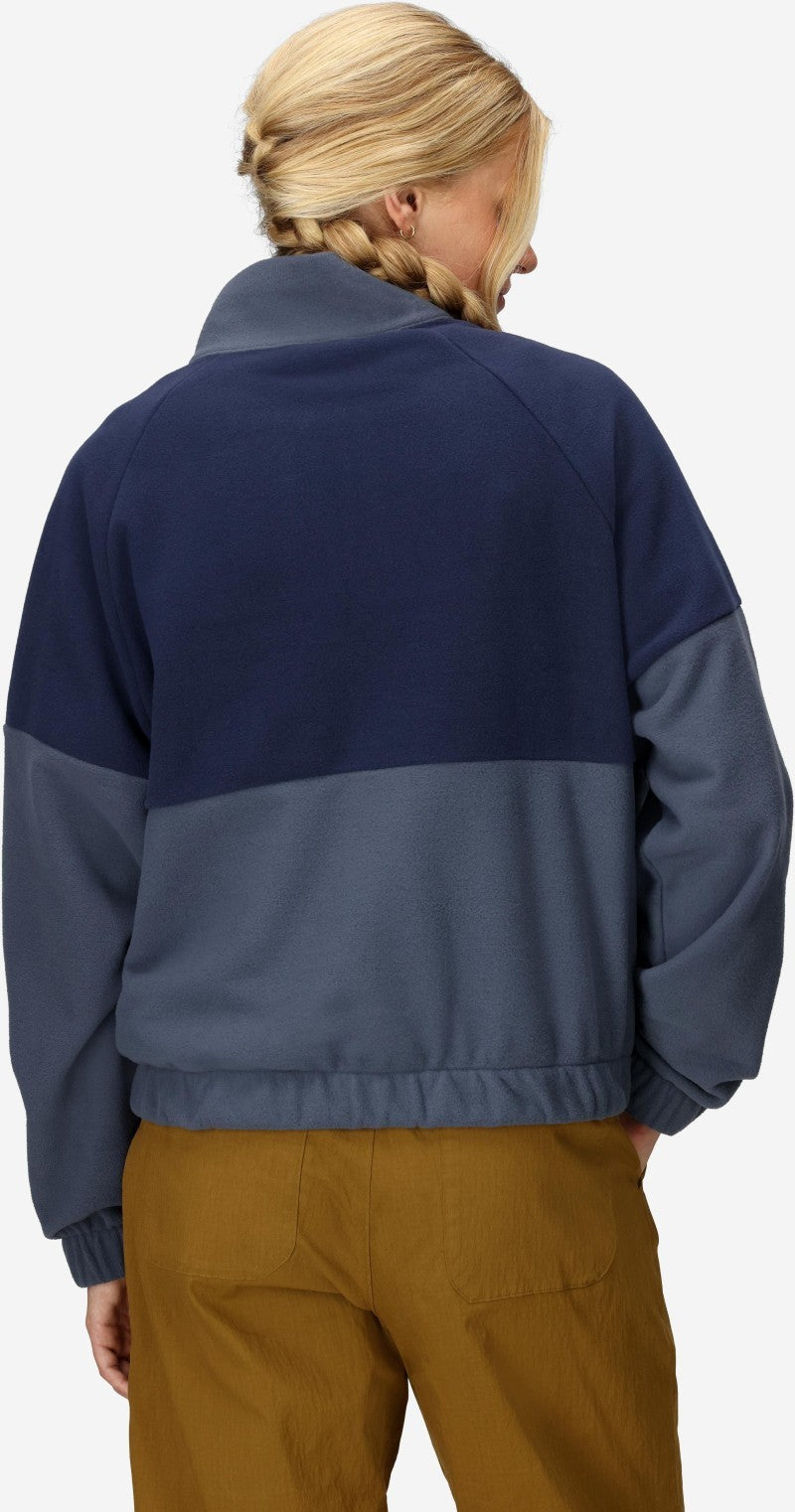 Retro Rocklin 1/2 Zip - Womens - thunderhead / arctic navy 1