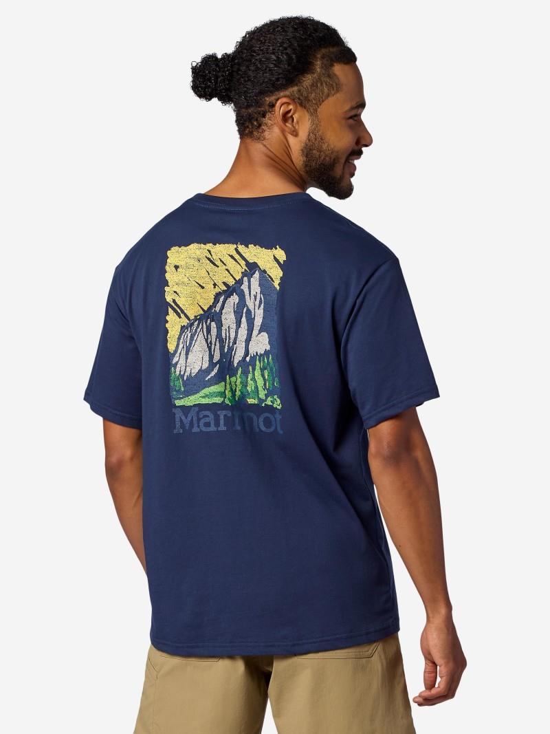 Scenic Tee SS - Mens - nightfall navy 1
