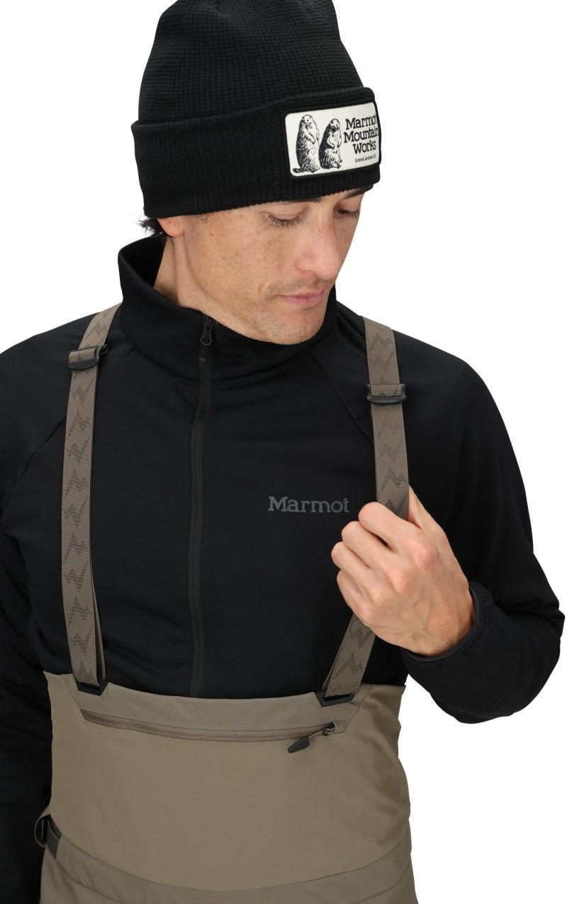 Solitude UL Bio 1/4 Bibs - Mens - claystone 1