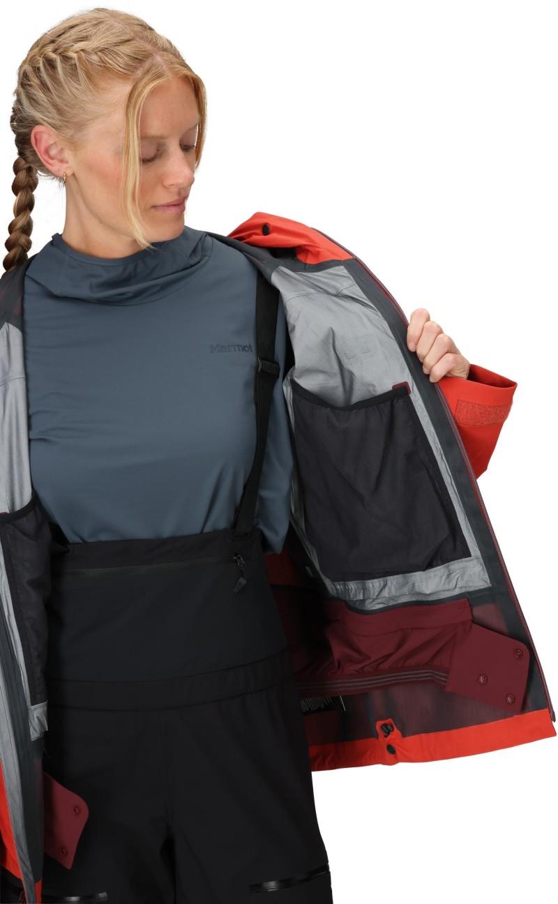 Solitude UL Bio Jacket - Womens - sumac 1