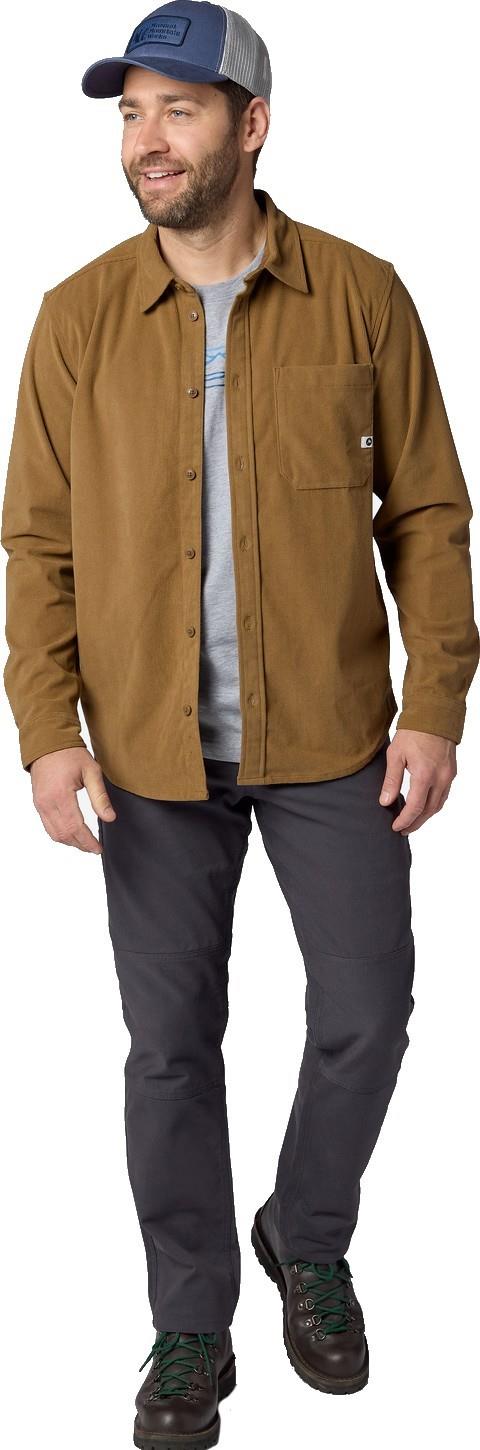 Stoneview Corduroy LS Button Down - Mens - rustic khaki 1