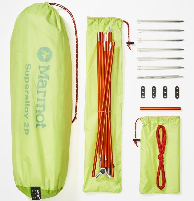 Superalloy 2P Tent - Green Glow 11