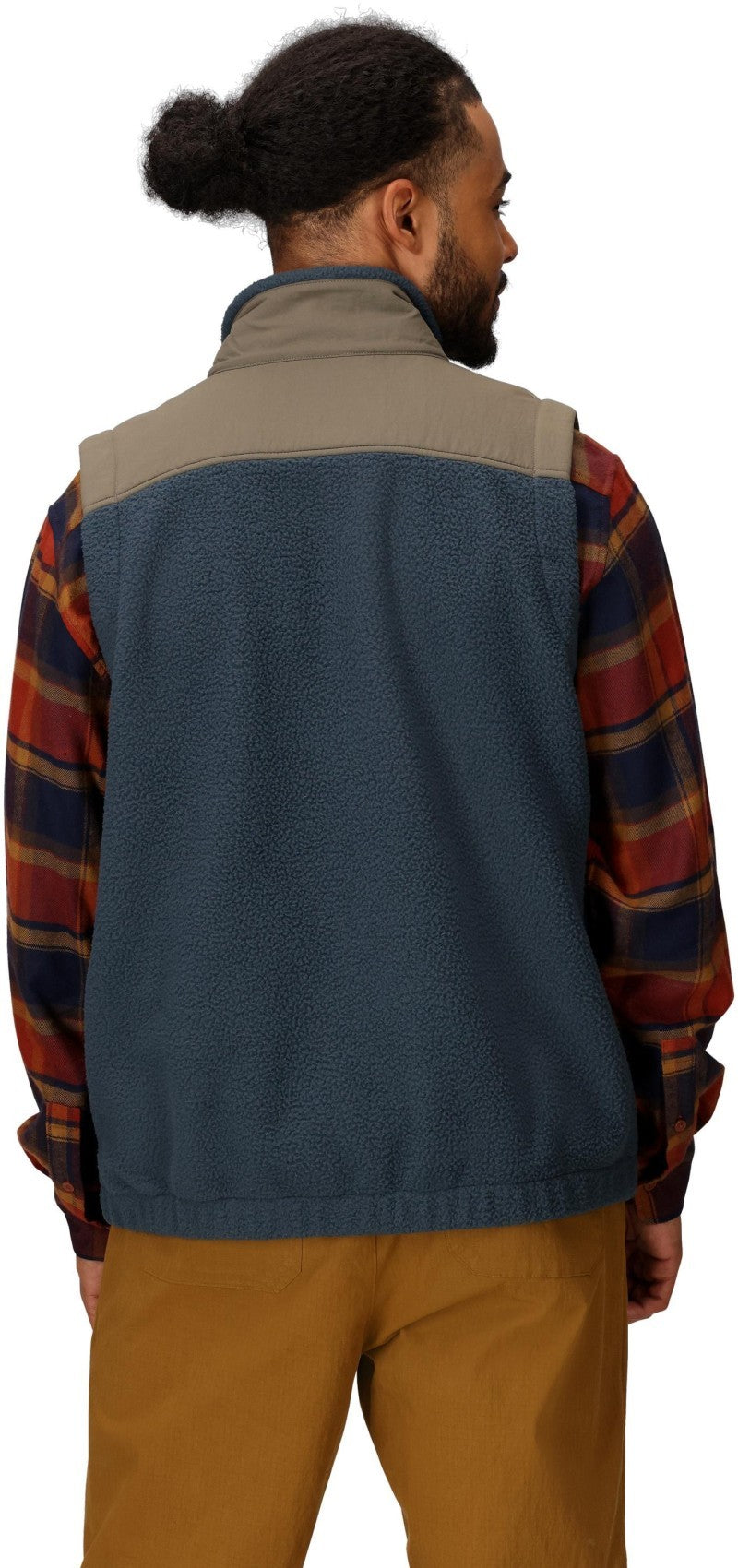 Wanderer High Pile Fleece Vest - Mens - thunderhead / claystone 1