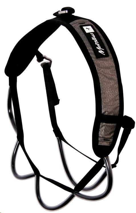 Multi Loop Double-D Gear Sling - pewter 1