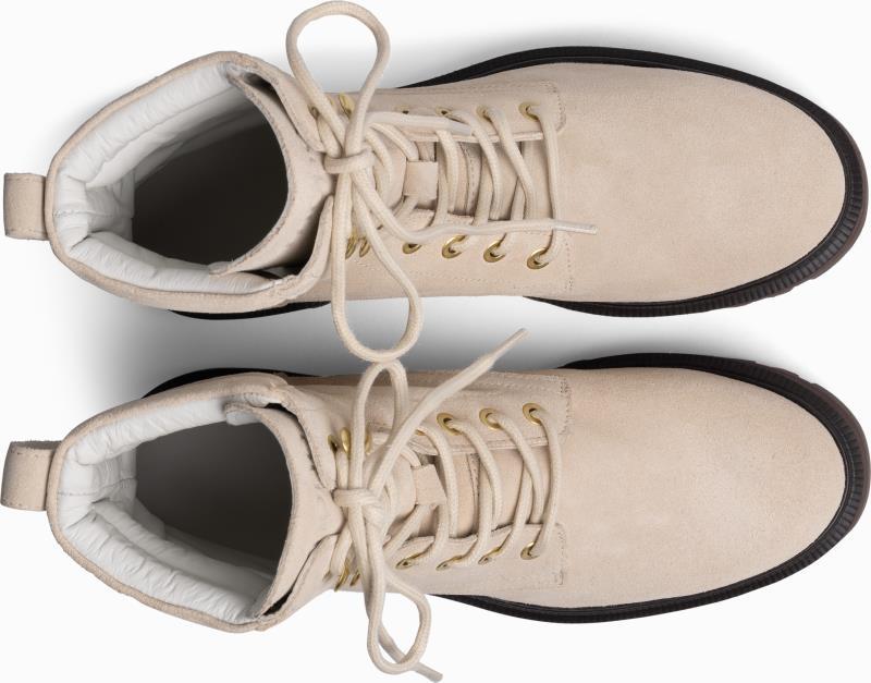 Combat, Leather Lining - Womens - latte 1