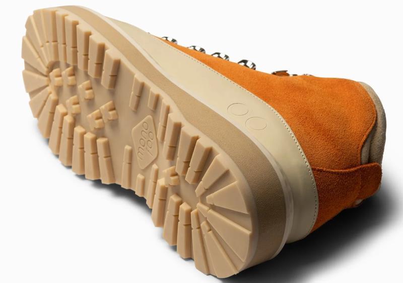 Hiking Core Cap, Suede, Leather Lining - Womens - Orange 4