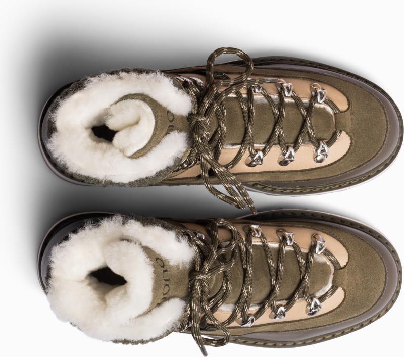 Tag Cap, Suede, Shearling Lining - Mens - cactus 1