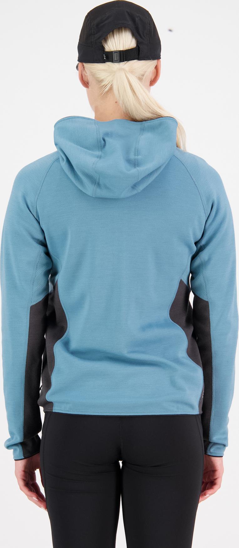 Approach Merino Gridlock Hood 2-Tone - Womens - Ash Blue / Shale 4
