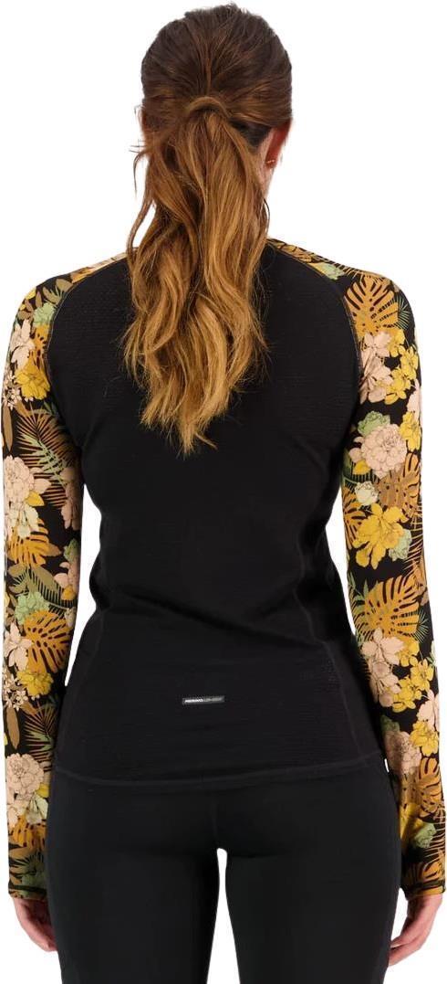 Bella Merino Air-Con Tech LS - AOP - Womens - floral camo / black 1
