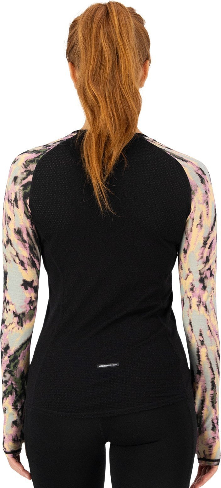 Bella Merino LS - AOP - Womens - rad things / black 1