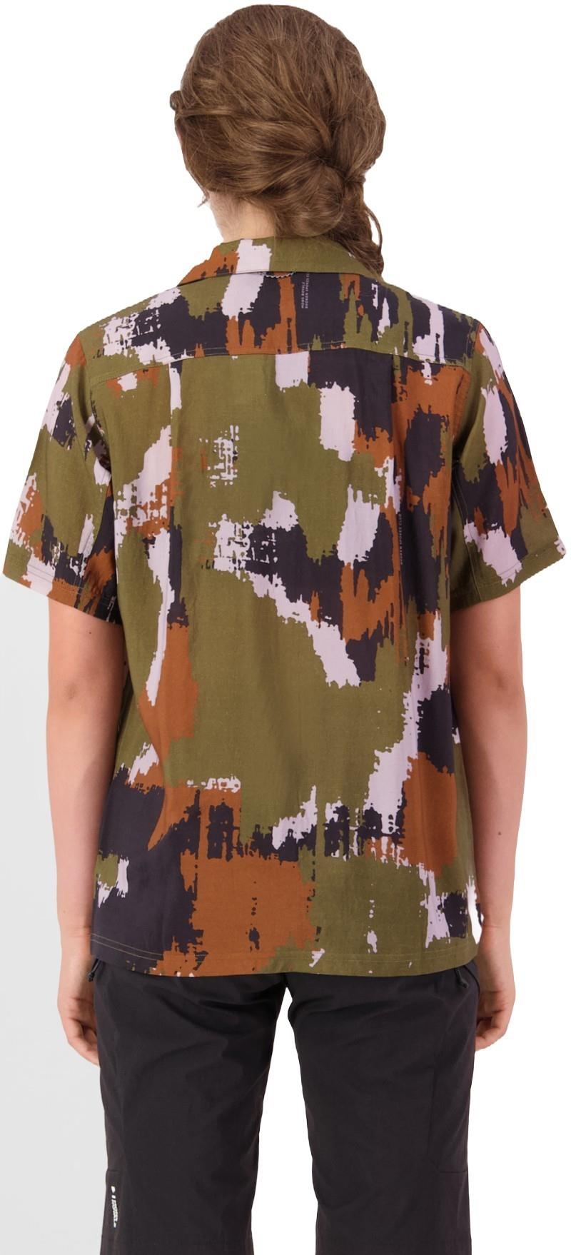Breezer Merino SS Shirt - Womens - glitch camo 1