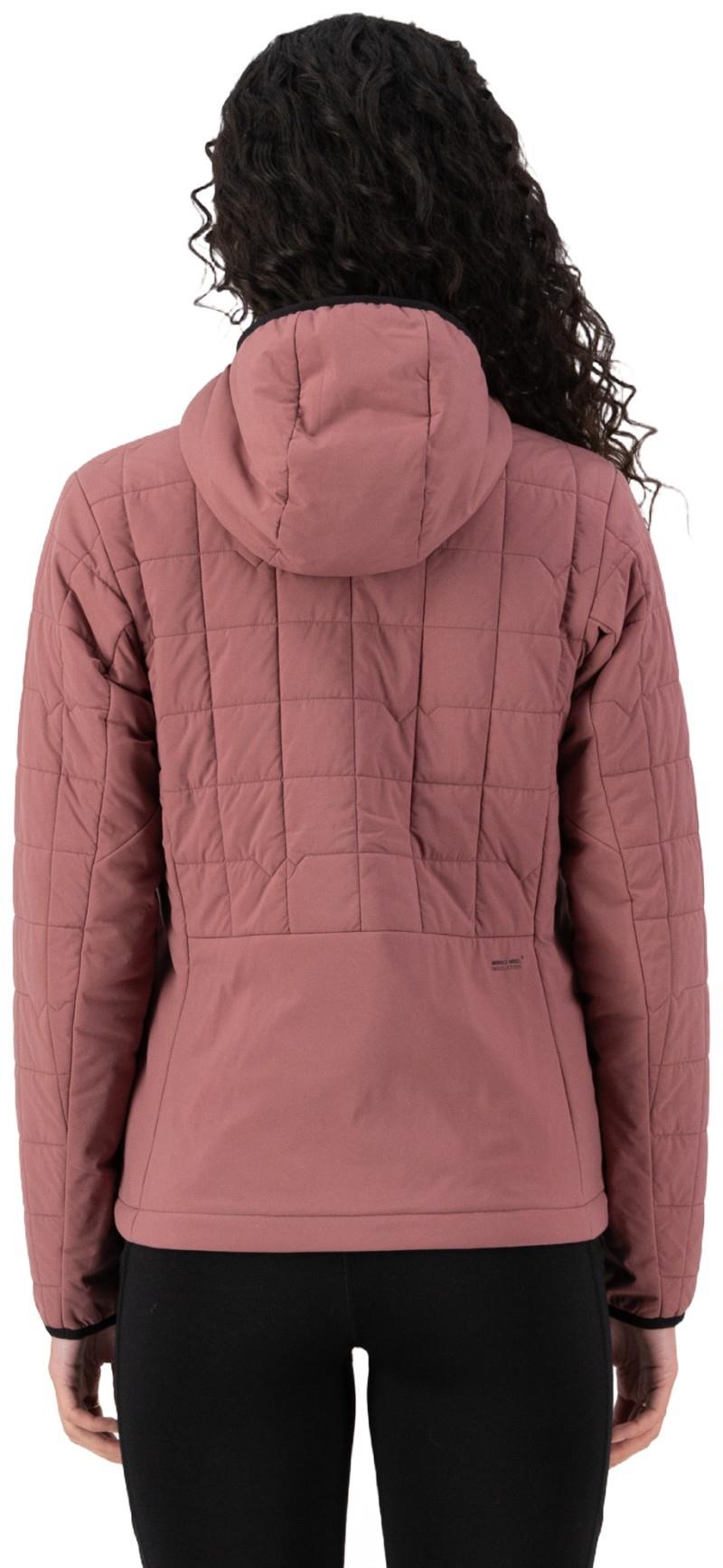 Canyon Merino Insulated Hooded Jacket - Womens - desert rose 1