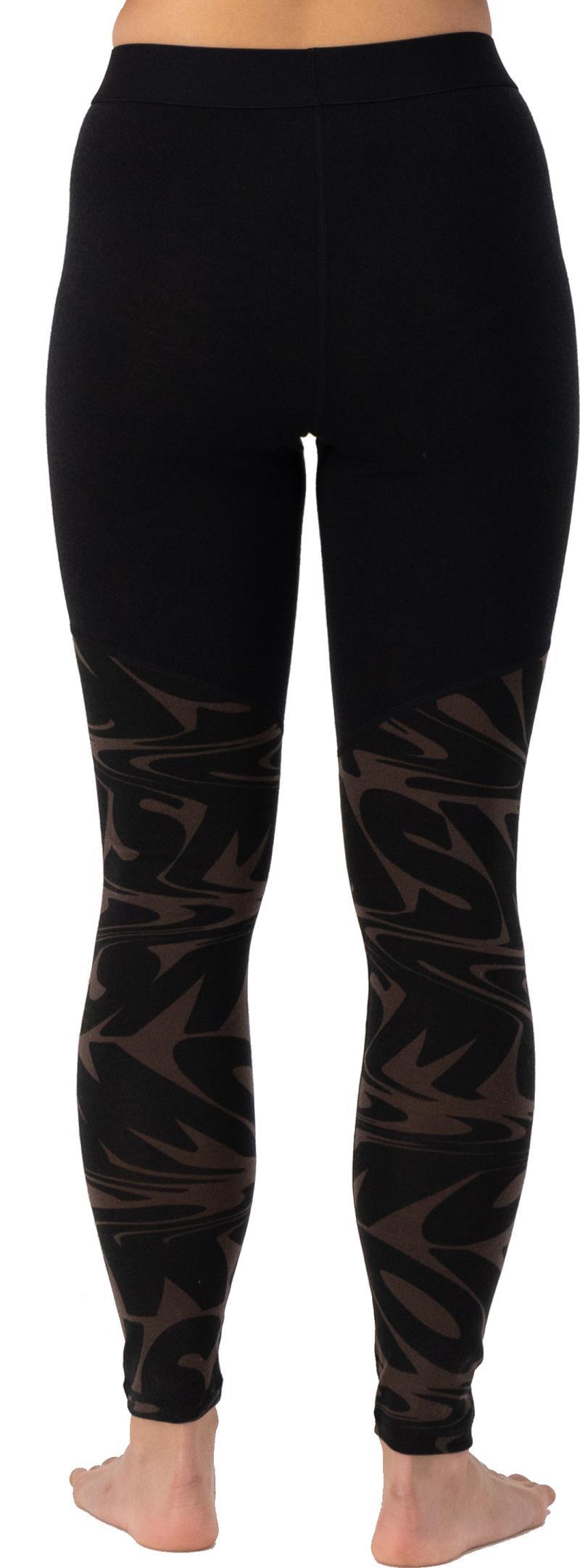 Cascade Merino Flex Leggings - AOP - Womens - signal lost cedar 1