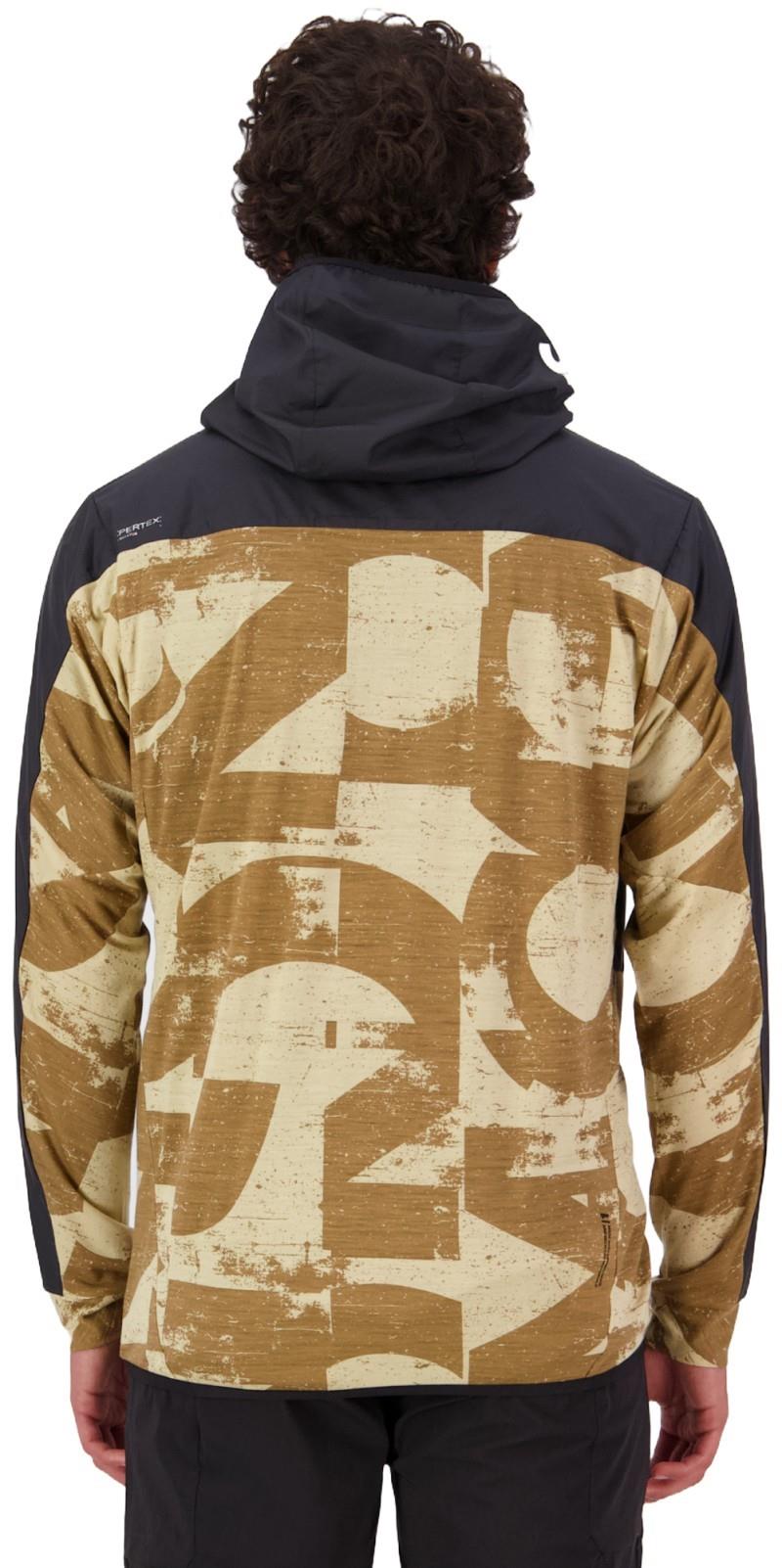 Diversion Merino Wind Jacket - Printed - Mens - mr grunge / black 1