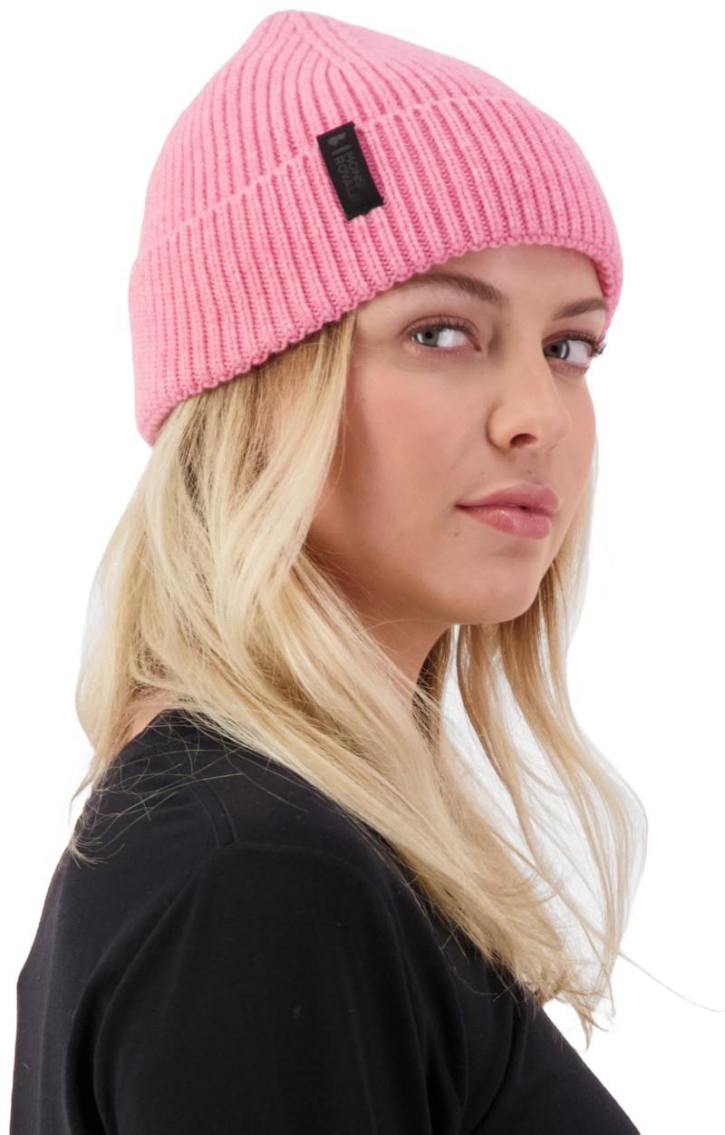 Fjord Merino Beanie - flamingo 1