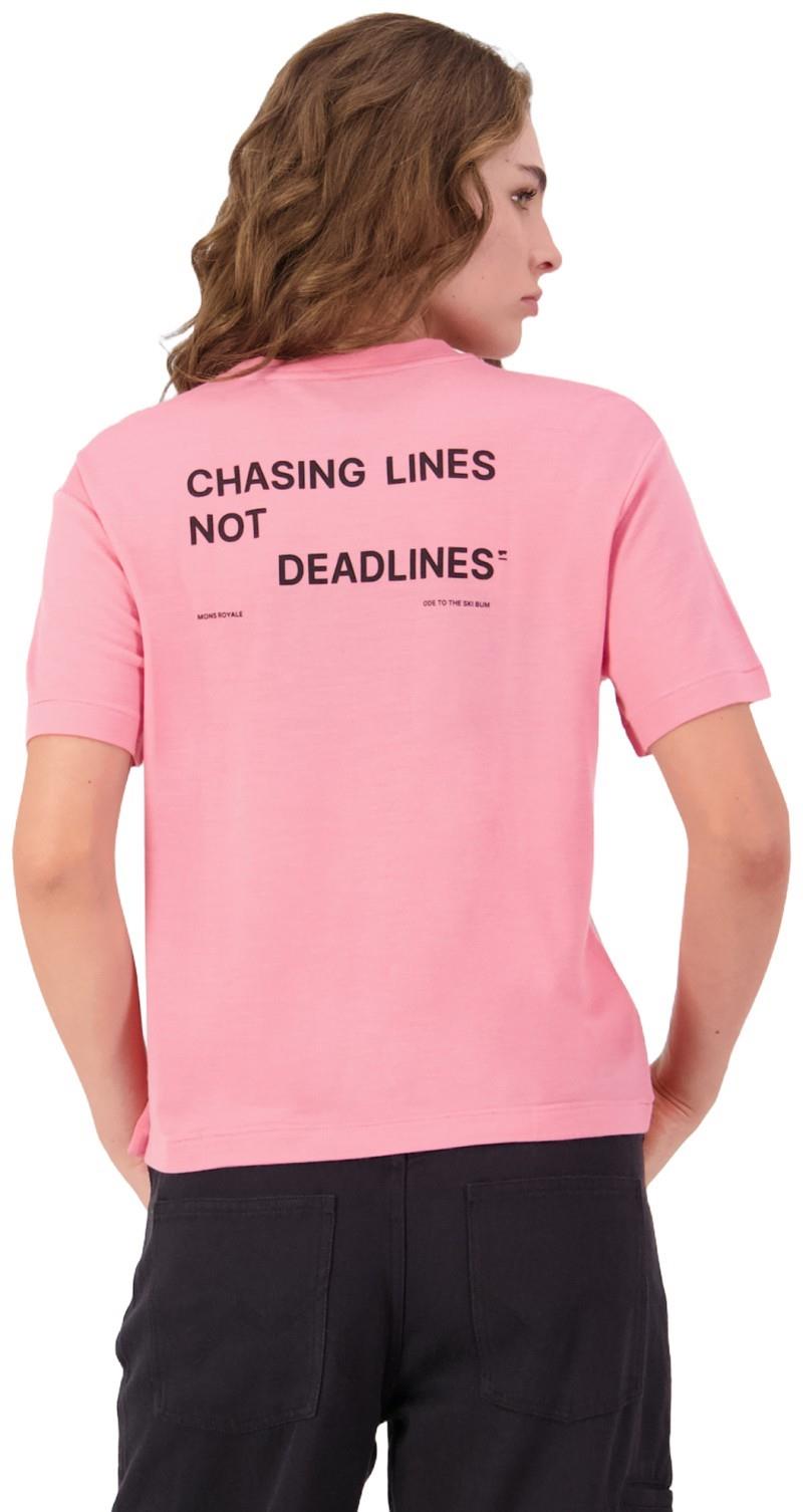 MP Heavyweight Merino T-Shirt - Womens - flamingo 1
