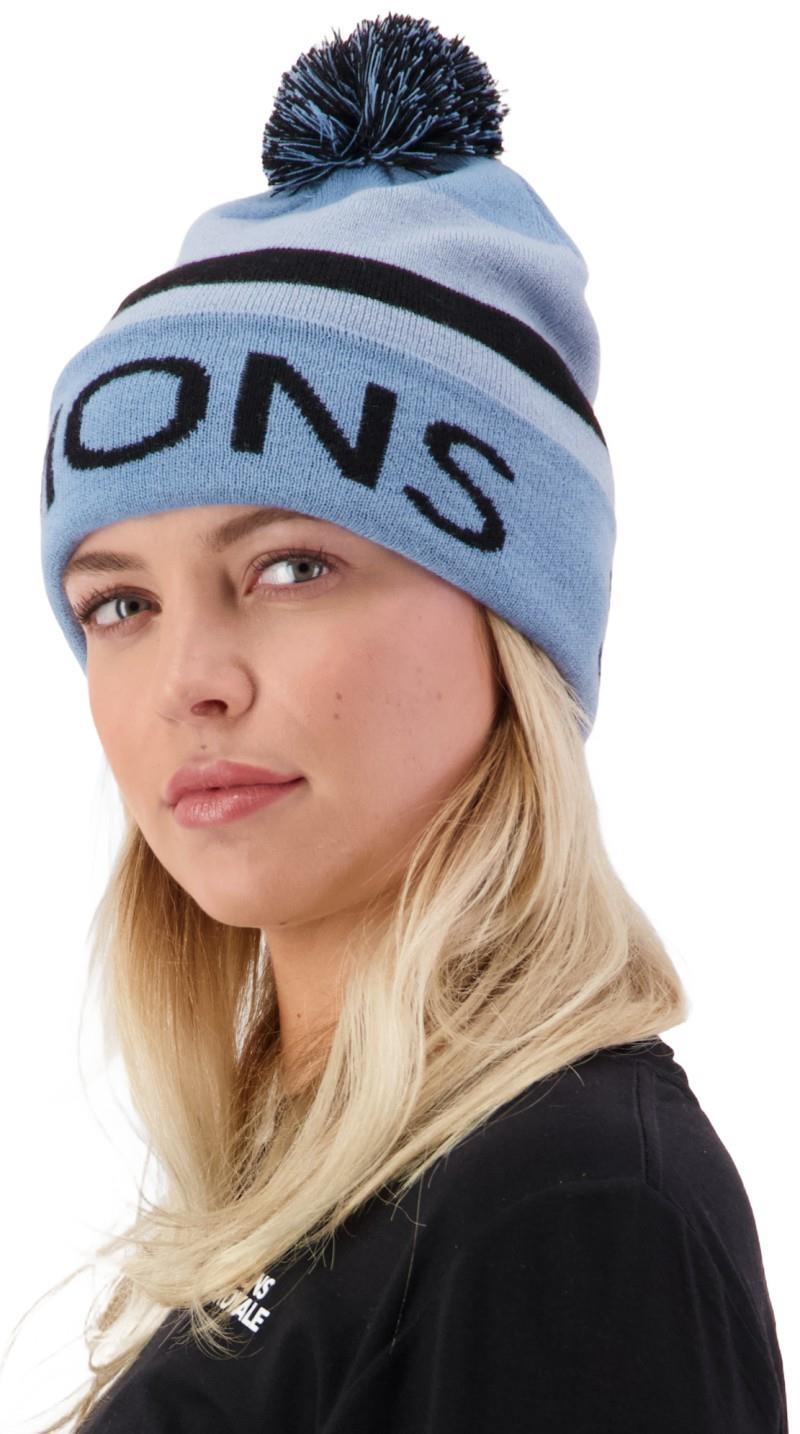 McCloud Pom Pom Merino Beanie - snowflake / navy 1