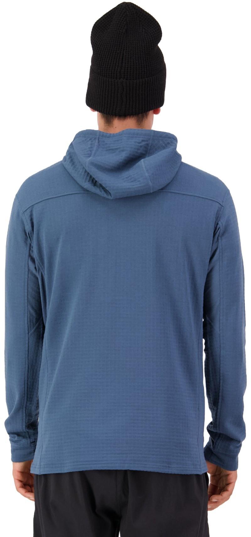 Offgrid Merino Fleece 1/2 Zip LS - Mens - orian blue 1