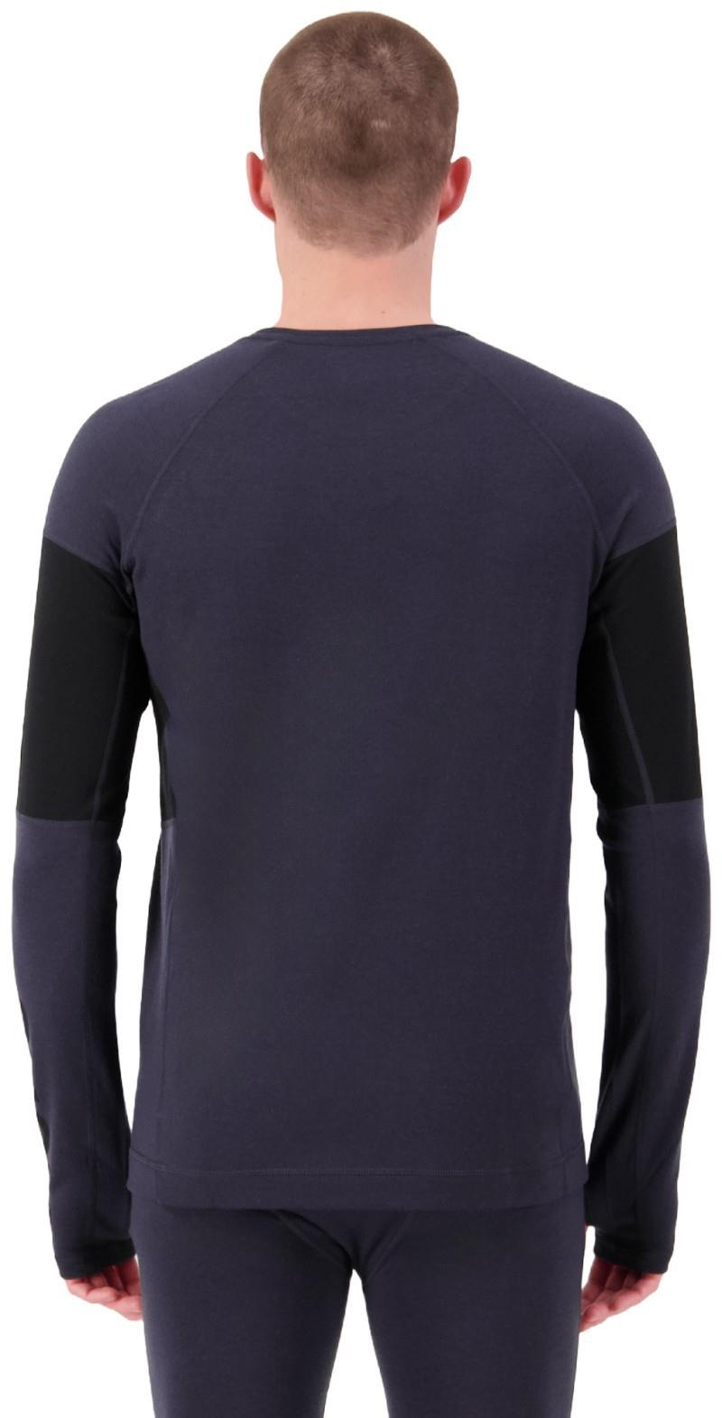 Olympus Merino Base Layer LS - Mens - 9 iron / black 1