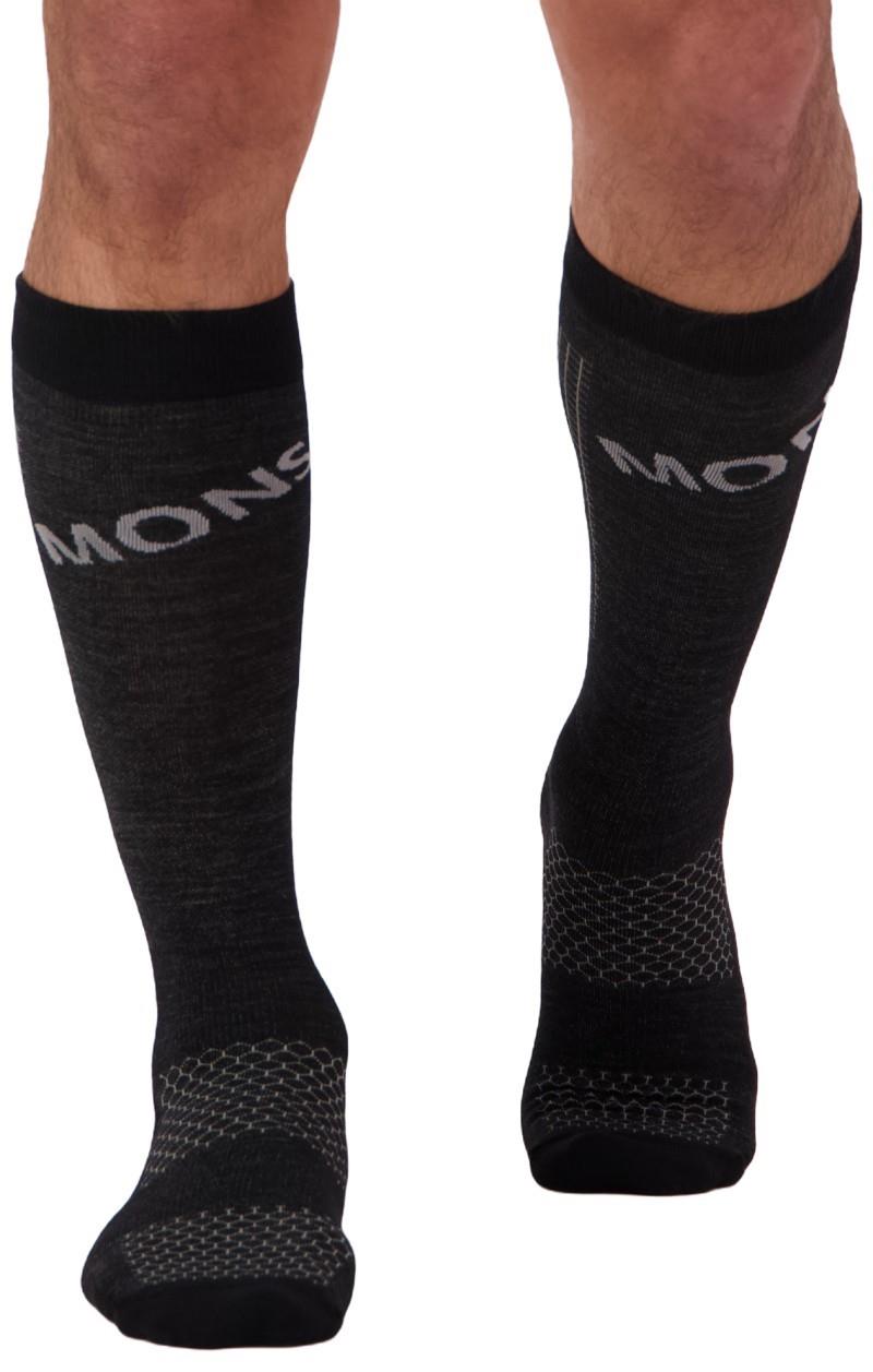 Pro Lite Merino Snow Socks - black 1