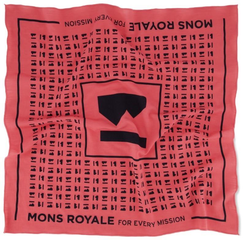 Renegade Merino Bike Bandana - watermelon 1