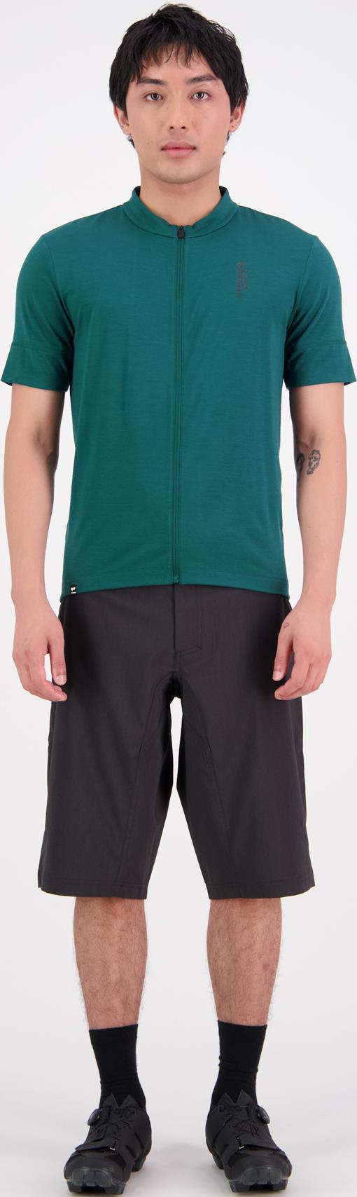 Roam Cargo Merino Shift Full Zip - Mens - Evergreen 5