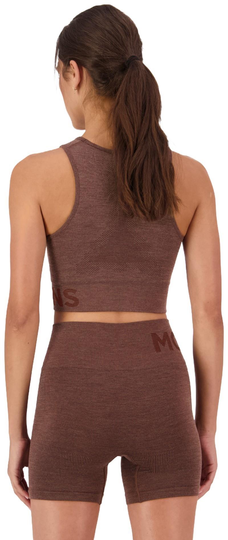 Solace Merino Seamless Tank - Womens - henna 1
