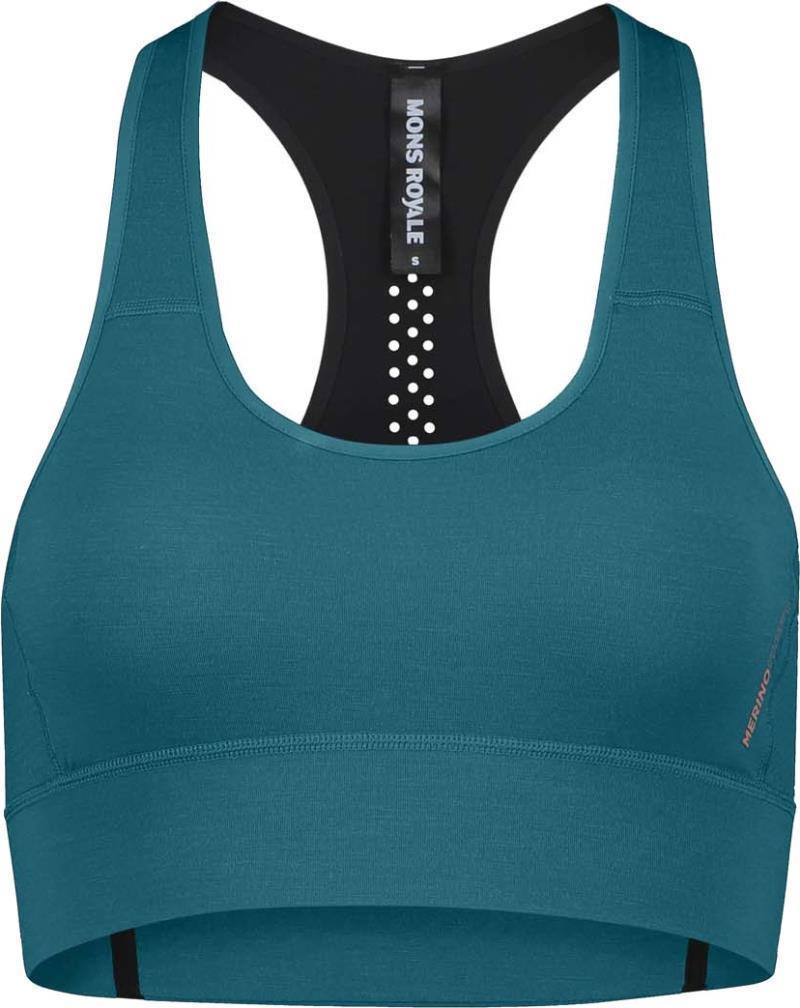 Stratos Merino Shift Bra - deep teal 1
