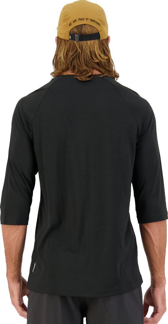 Tarn Merino Shift Raglan 3/4 - Mens - Black 3