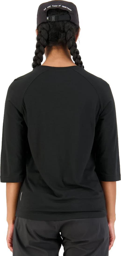 Tarn Merino Shift Raglan 3/4 - Womens - Black 3