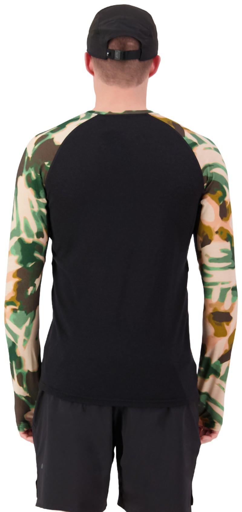 Temple Merino LS - AOP - Mens - bush camo / black 1