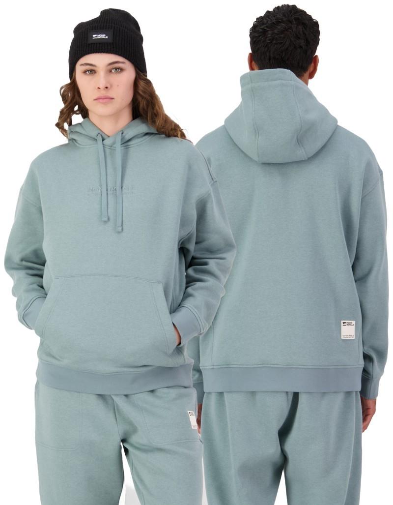 Verdant Merino Organic Cotton Hoody - Unisex - storm blue 1