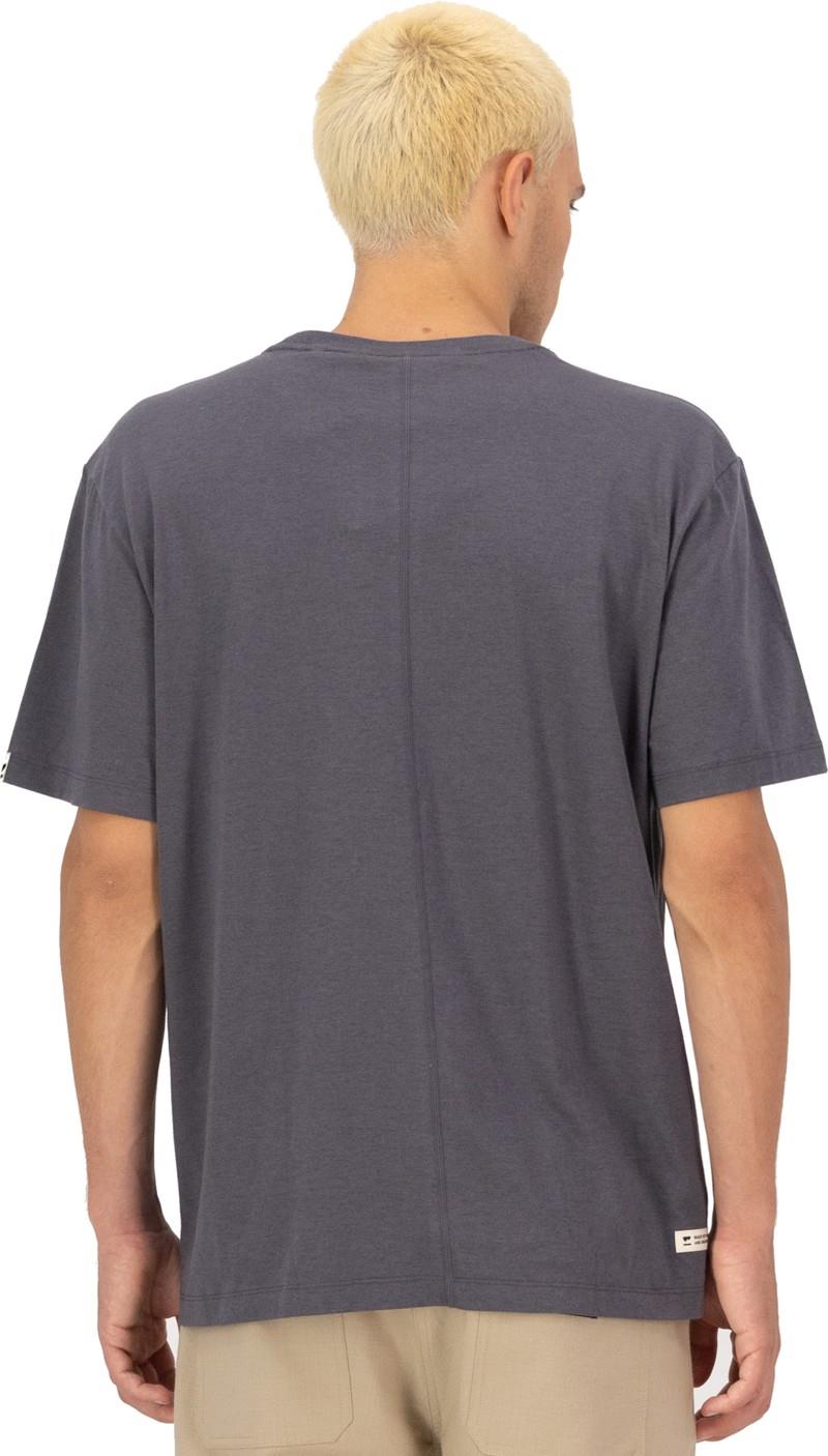 Yonder Merino Organic Cotton SS T-Shirt - Mens - vintage black 1